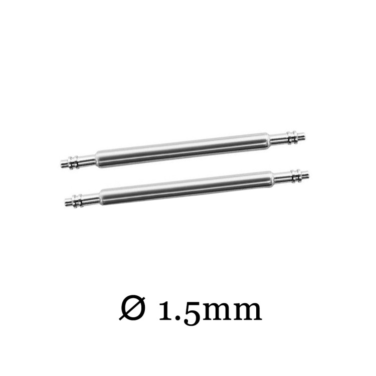 Шпильки спрингбары для часов 20 мм (пара) Артикул: SPR20MM