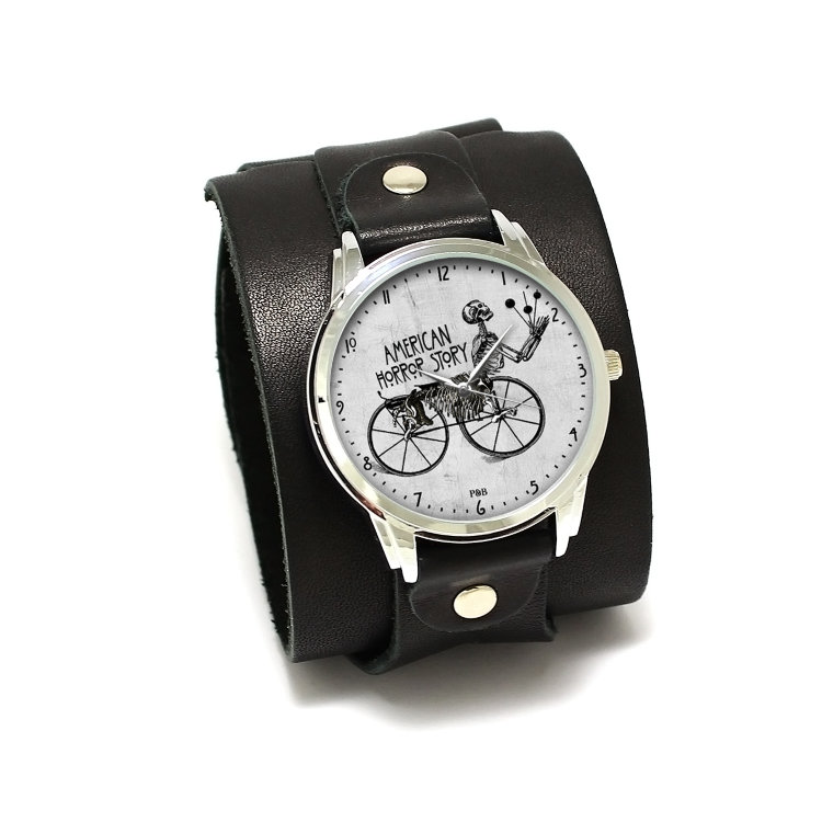 Наручные часы AHS со скелетом с черным напульсником Артикул: AHS5040BL