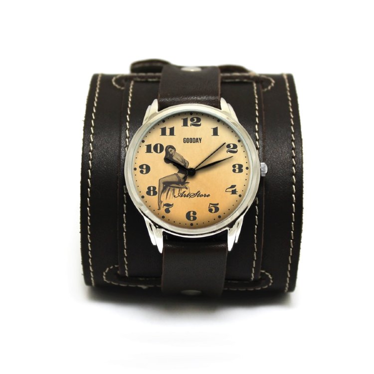 Наручные часы Gooday на браслете с двумя пряжками Артикул: GDDW5410BRST