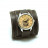 Прошитый широкий браслет для часов Aviator Stitch коричневый с часами Фрегат