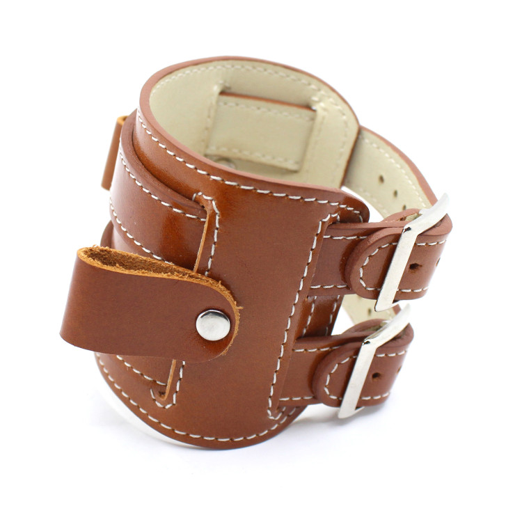 Прошитий широкий браслет для годинника Aviator Stitch Артикул: 5410BLST