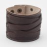 Кожаный браслет ArtStore 2xCuff 3295STBR Коричневый