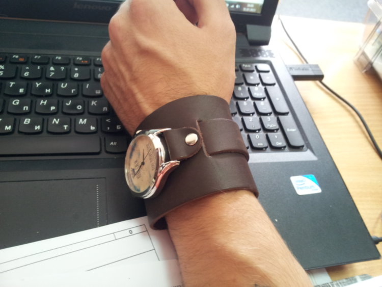 Широкий браслет для годинника Uno у форматі напульсника Артикул: 5010BR