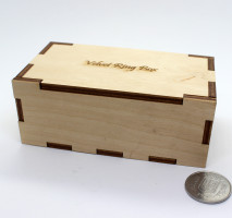 Дерев'яна коробка футляр для аксесуарів Standart (10 шт)