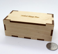 Деревянная коробка футляр для аксессуаров Standart (10 шт)