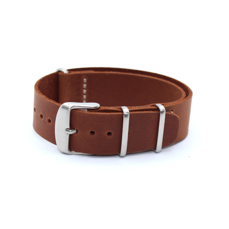 Ремінець для годинника Pride &amp; Bright Nato Light Brown коричневий 2118LBR Артикул: 2118LBR