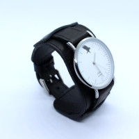 Ремінець для годинника Pride & Bright Model D 20 мм чорний WS844520BL