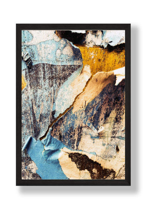 Постер в рамке Old wall Артикул: POS0003A4BL