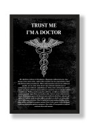 Постер в рамке Trust me I'm doctor