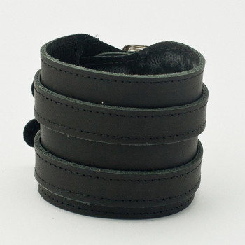 Кожаный браслет ArtStore Cuff 8030BLST Черный 