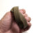 Мужской кожаный браслет Drezden Khaki в виде полосы