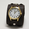 Браслет для годинника в стилі Деппа коричневий на дві застібки - фото 3