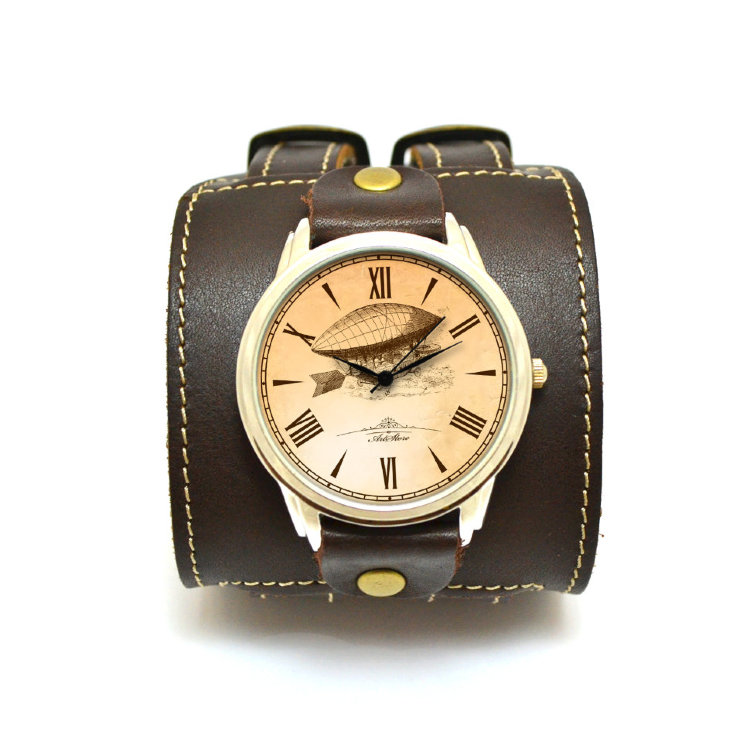 Вінтажний браслет для годинника Duo Stitch Vintage Артикул: 5030STBRO