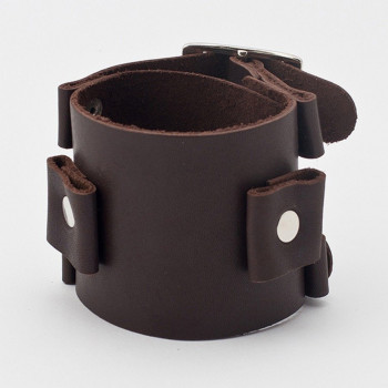 Кожаный браслет ArtStore JD Belt Brown 5160BR Коричневый 