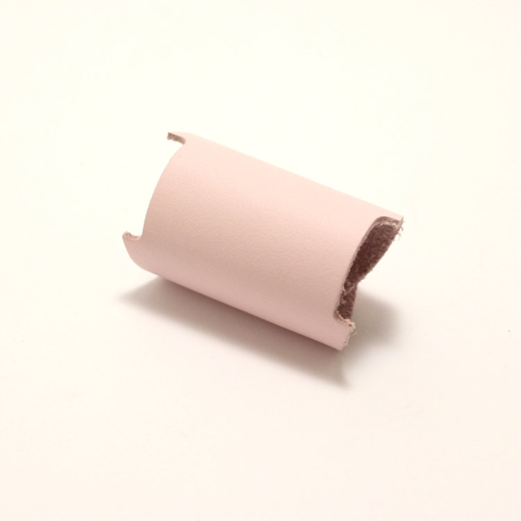 Кожаный холдер для наушников Розовый Артикул: HC001PI