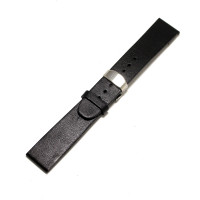 Глянцевый черный ремень на часы Nordic Clasp 20 мм
