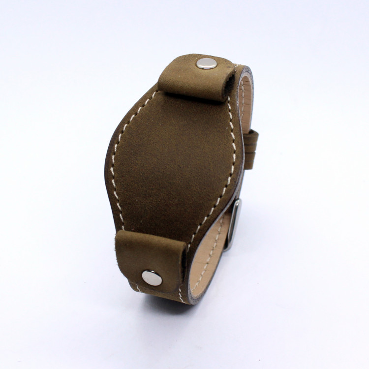 Сплошной кожаный браслет для часов Cobra S 36 мм Артикул: WS7701KH