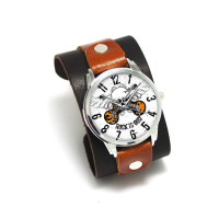 Наручные часы Rock с двух цветным браслетом