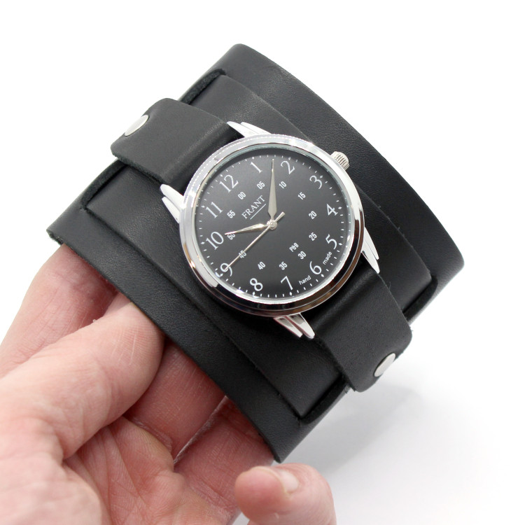 Наручний годинник DaFrant на чорному браслеті Артикул: WTFRABL60