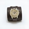Наручные часы в винтажном стиле Код Да Винчи с витрувианским человеком - фото 3