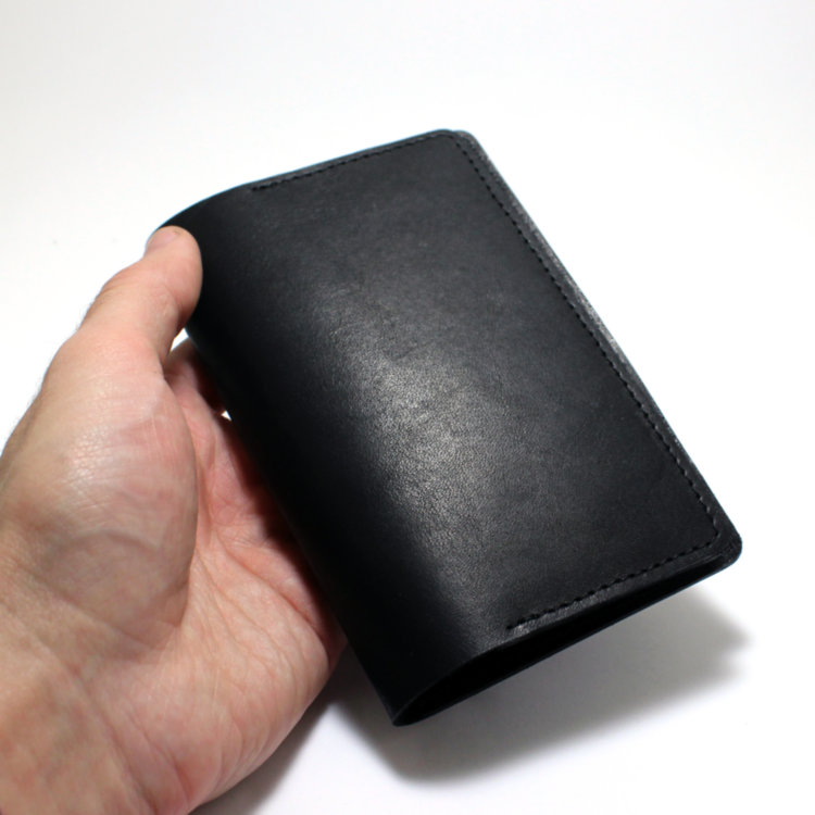 Basic кожаная обложка на паспорт с отделением для карточек Артикул: BSBL-1