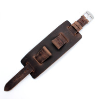 Ремінець для годинника Pride & Bright Explorer Brown 18 мм коричневий WS744518BT