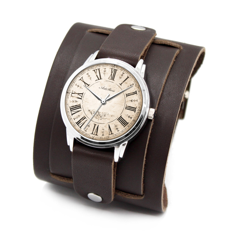 Наручные часы Just Vintage на двойном ремешке в стиле винтаж Артикул: JVI1135410BR