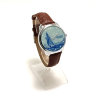 Наручные часы Nautical с синим циферблатом и рисунком парусника - фото 1