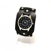 Прямокутний браслет для годинника Montre з підкладкою з натуральної шкіри