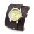 Эксклюзивные наручные часы с Ангелом в викторианском стиле на широком кожаном браслете
