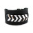 Широкий кожаный браслет Chevron Cuff