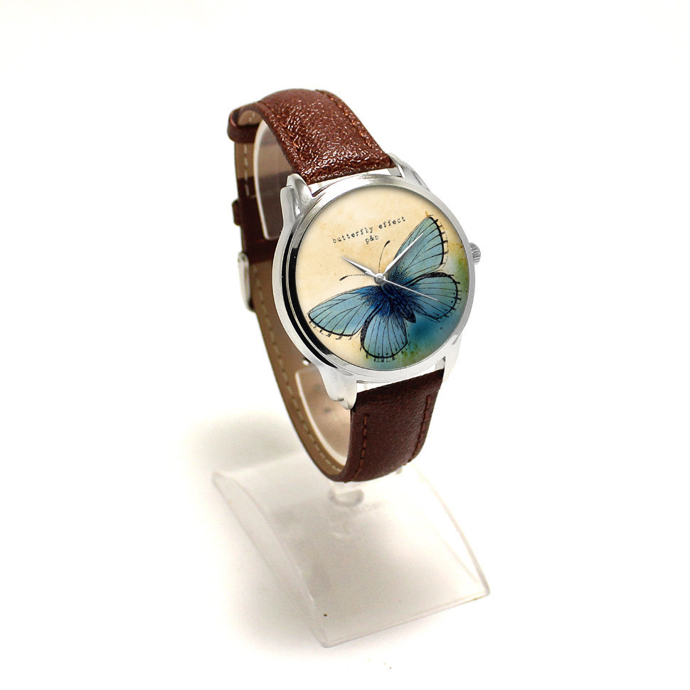 Жіночий годинник Butterfly Effect з малюнком метелики