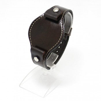 Ремешок для часов Pride&amp;Bright Cobra Brown с контрастной прошивкой 7700BRWST 